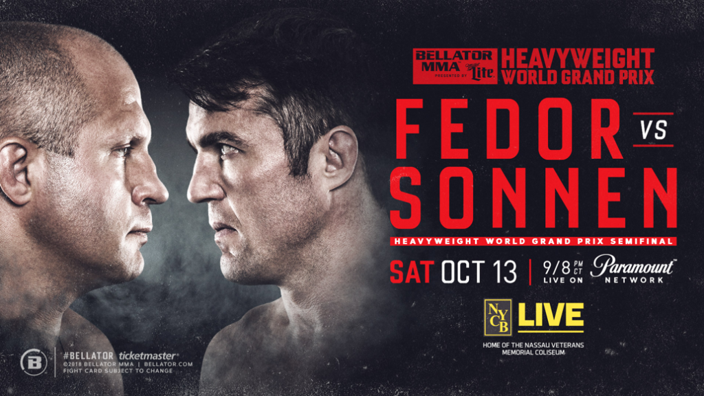 Bellator 208 Official Poster: Fedor Emelianenko vs. Chael Sonnen
