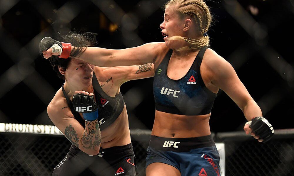 Paige VanZant crushes Jessica-Rose Clark with a spinning back fist
