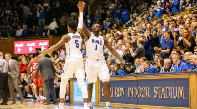 Zion: “Coach K Told us ‘Relax and Play Duke Basketball'”