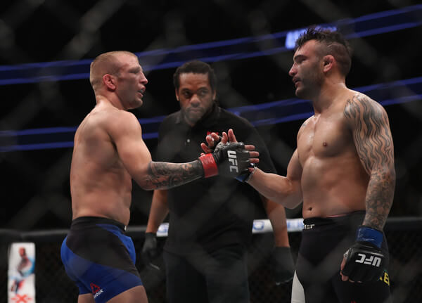 John Lineker and TJ Dillashaw clash at UFC 207